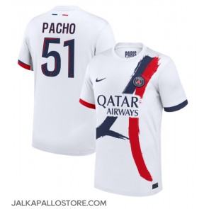 Paris Saint-Germain Willian Pacho #51 Vieraspaita 2024-25 Lyhythihainen